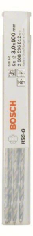Bosch 5Metallbohrer HSS-G DIN 2608596812 