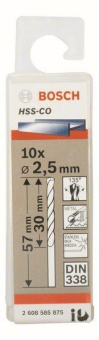 Bosch 10Metallbohrer HSS-Co   2608585875 