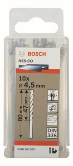 Bosch 10Metallbohrer HSS-Co   2608585883 