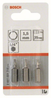 Bosch 3Schrauberbit           2607001716 