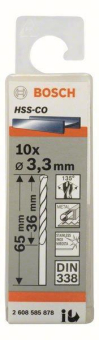 Bosch 10Metallbohrer HSS-Co   2608585878 