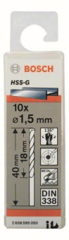 Bosch 10Metallbohrer HSS-G    2608595050 