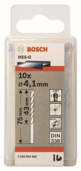 Bosch 10Metallbohrer HSS-G    2608585486 