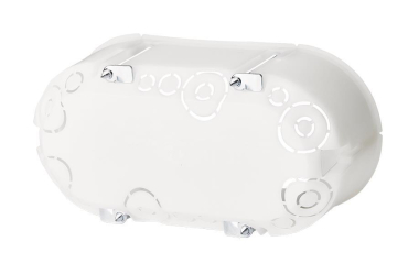 f-tronic HW Gerätedose 2fach      E118HF 