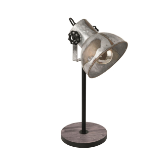 EGLO Tischleuchte/1 Holz/Zink      49718 