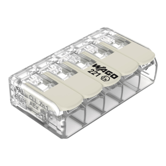 WAGO 221-685 COMPACT-Verbindungsklemme, 