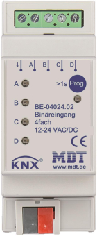MDT Binäreingang 4-fach 2TE REG 