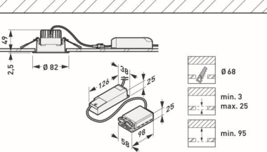 TRIL Downlights Amatris          9647051 