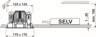 TRIL Einbauleuchten Sistema      9978263 