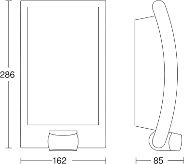 Steinel Außenleuchten Home    L 22 S ANT 