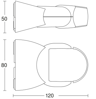 Steinel Infrarot Bewegungsmelder  IS1 SW 