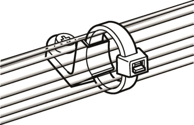 Hellermann CL8-PA66-NA(100) Befestigungs 