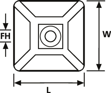 Hellermann MB4CAS-PA66-NA(100) 
