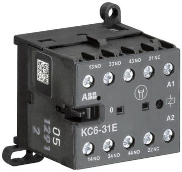 ABB Kleinhilfsschütz 24VDC    KC6-31E-01 