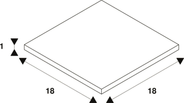SLV Betonankerset f.SQUARE POLE  1000343 