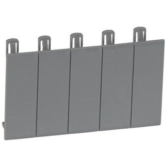 Legrand 001961 Abdeckstreifen 5M silber 