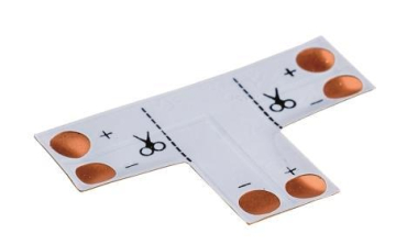 Rutec T/Eck-Platine Einfarbig 10mm 70511 