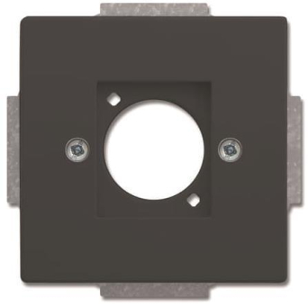 BJ XLR-Zentralscheibe anthrazit  2553-81 