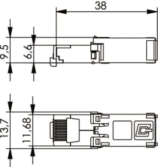 TEGA STX RJ45 Steckereinsatz J80026A0002 
