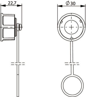 TG STX V1 Flanschschutzkap   H80030A0004 