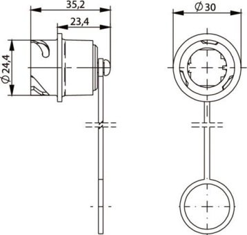TG STX V1 Steckerschutzkappe 100022769 