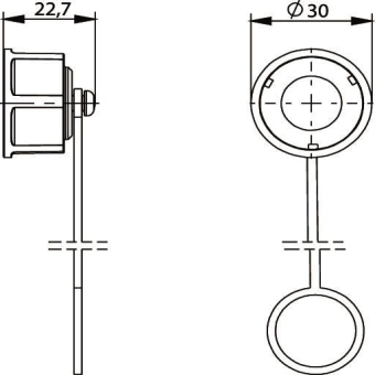 TG STX V1 Flanschschutzkap   H80030A0004 
