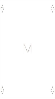 STRIE Montage-Platte               1M00A 