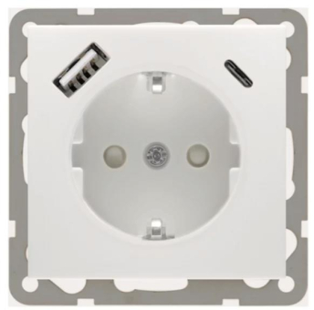 Peha SCHUKO          D 6511.02 SI USB CA 