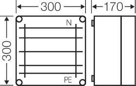 HENS Mi-Sammelschienengehäuse     MI6255 