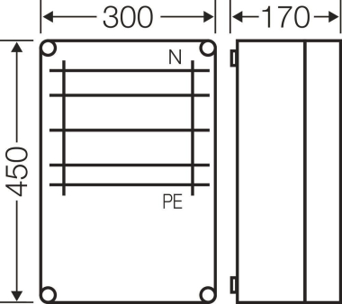 HENS Mi-Sammelschienengehäuse     MI6352 