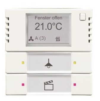 BJ Bedienelement 2/4-fach m. 6128/28-884 