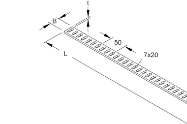 NIED Flacheisensprossen      SPM 30X5/3B 