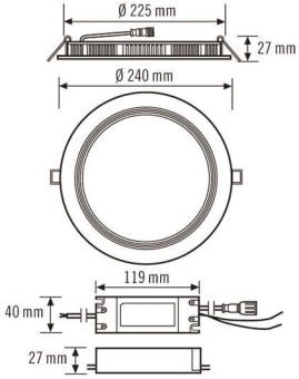 Esylux LED      IDLELS07020840WHO0000000 