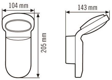 ESY LED-Außenleuchte OL 100   EL10710001 