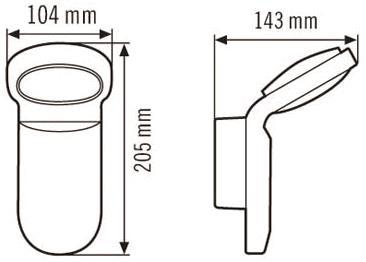ESY LED-Außenleuchte OL 100   EL10710711 