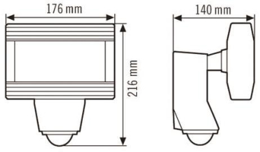 ESY LED-Außenstrahler OFR 350 EL10710315 