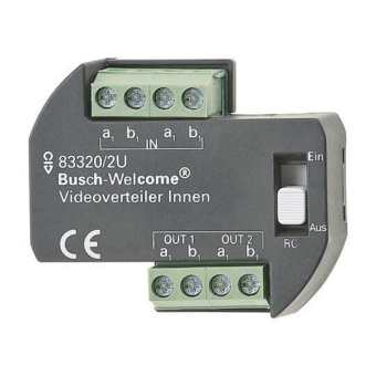 BJ Videoverteiler Innen UP     83320/2 U 