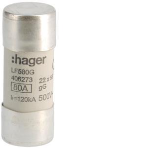 Hager Sicherungseinsatz 22x58mm   LF580G 
