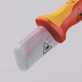 Knipex VDE-Kabelmesser 190mm      9855SB 