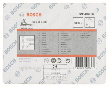 Bosch 2608200003 D-Kopf  D-KOPF NAGEL 34 