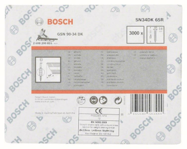 Bosch 2608200015 D-Kopf  D-KOPF NAGEL 34 