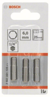 Bosch 3Schrauberbit           2607001728 