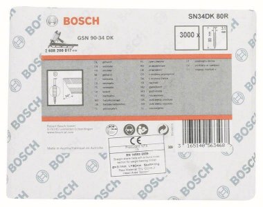 Bosch 2608200017 D-Kopf  D-KOPF NAGEL 34 