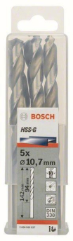 Bosch 5Metallbohrer HSS-G DIN 2608585527 