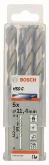 Bosch 5Metallbohrer HSS-G DIN 2608585533 