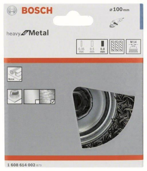 Bosch Topfbürste Stahl        1608614002 
