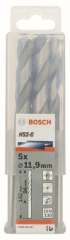 Bosch 5Metallbohrer HSS-G DIN 2608585537 