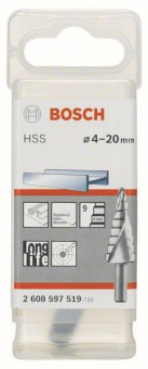 Bosch Stufenbohrer HSS 4-20mm 2608597519 