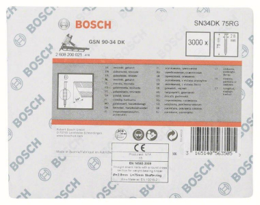 Bosch 2608200021 D-Kopf  D-KOPF NAGEL 34 
