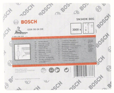 Bosch 2608200008 D-Kopf  D-KOPF NAGEL 34 